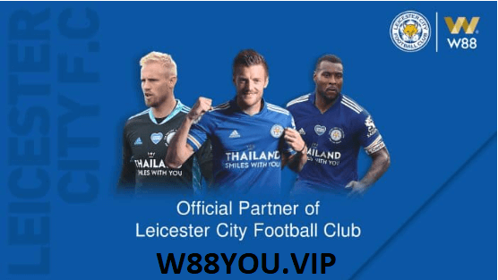 W88 Cooperating with famous British football club Leicester City FC