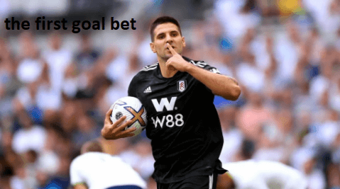 What is the concept of the first goal bet 